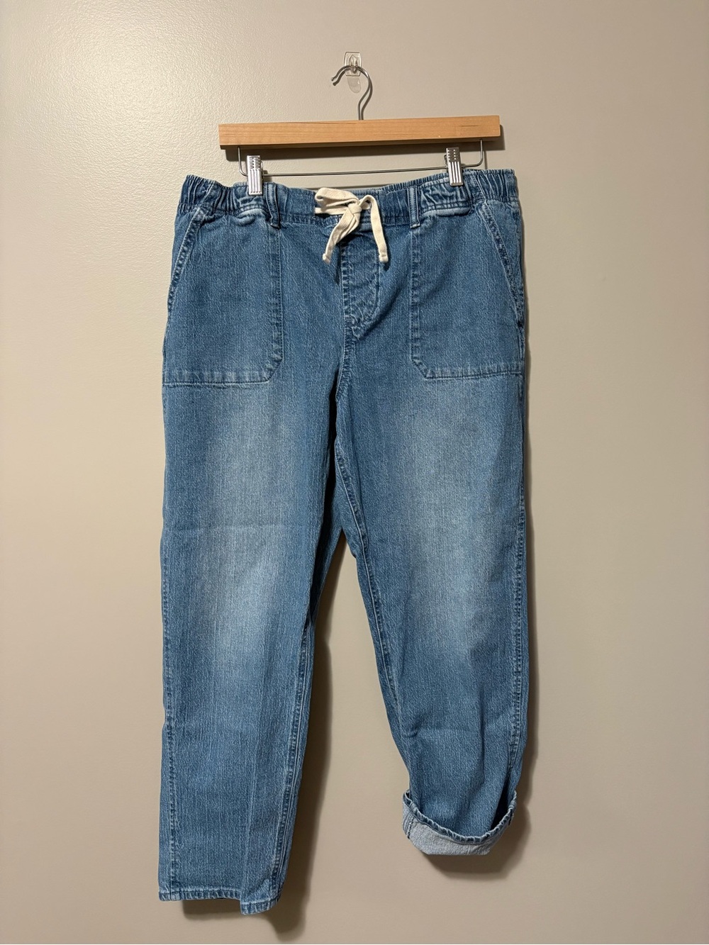 David Bitton Buffalo Pull-on Straight Jean with Convertible Hem - Picture 3 of 10